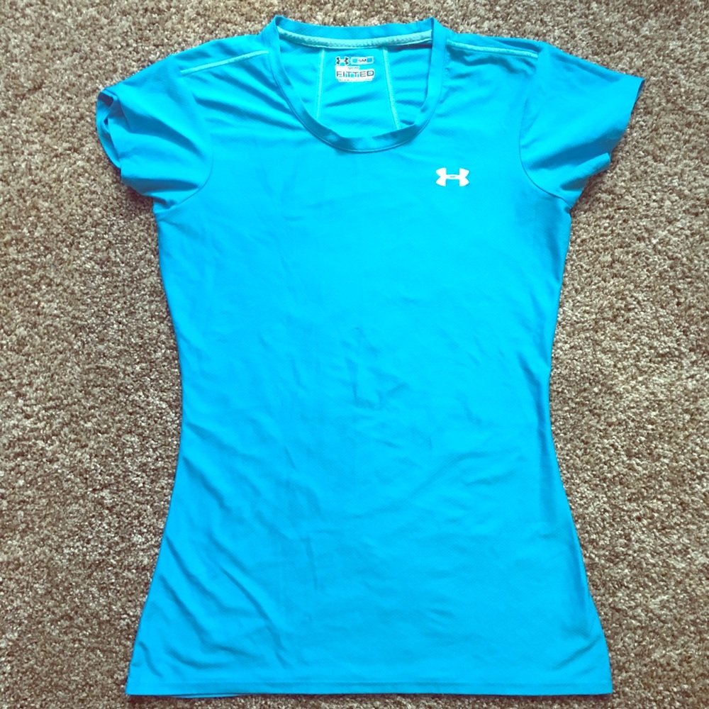 {Under Armour} Heat Gear Workout T-Shirt